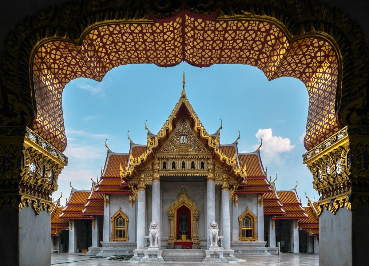 Wat Benchamabophit In Bangkok